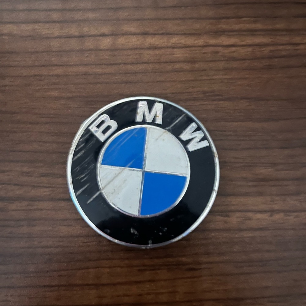 BMW Center Cap Insert - Black, Silver